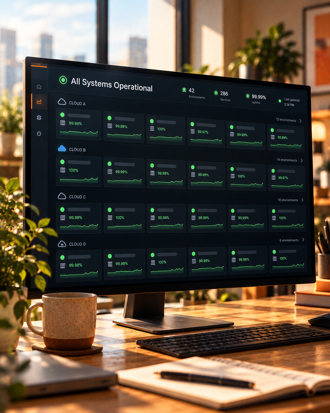 The invisible team behind their clients' uptime.
